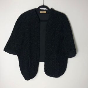 I.Magnin Vintage Stole Wrap Cape Lined & Pockets OSFA